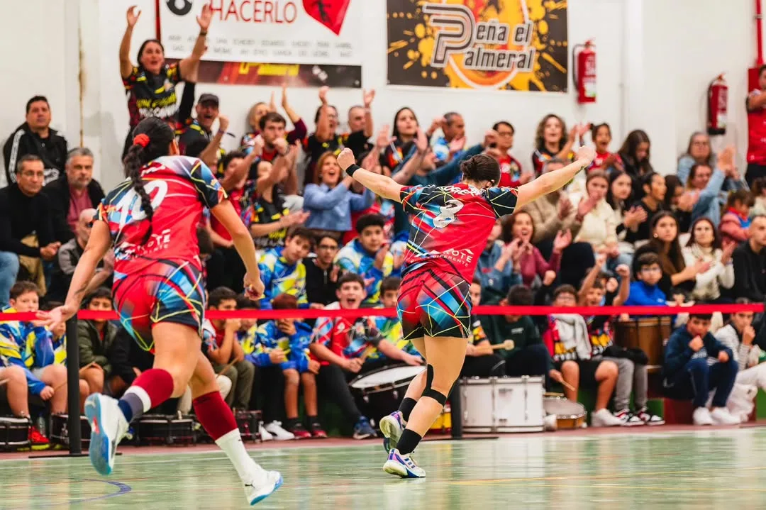 Zonzamas celebrando un gol